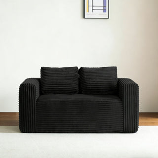 Cloud Loveseat Sofa Couch, 2 Seater Boneless Couch