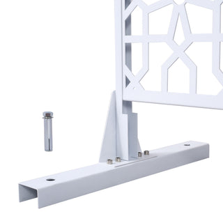 Outdoor & Indoor Metal Freestanding Decorative Privacy Screen