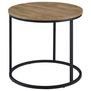 Arrize - Round Side End Table - Mango Color