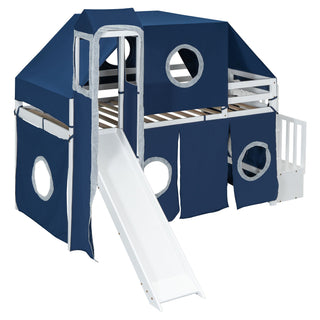 Loft Bed With Tent And Tower
