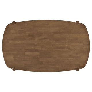 Whisten - Dining Set With Rounded Tabletop And Upholstered Chairs