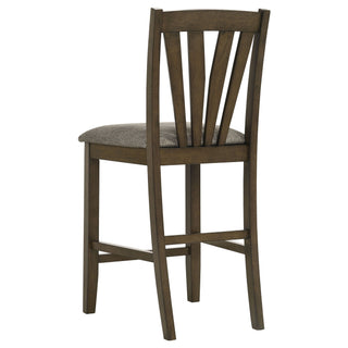 Maxine - 5 Piece Counter Height Dining Set - Brown