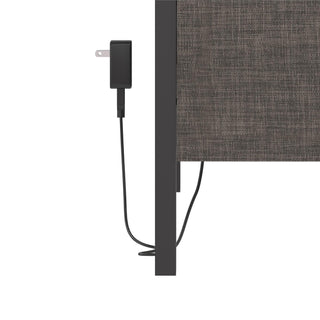 Paloma - Twin Bed With Dual USB Port - Linen