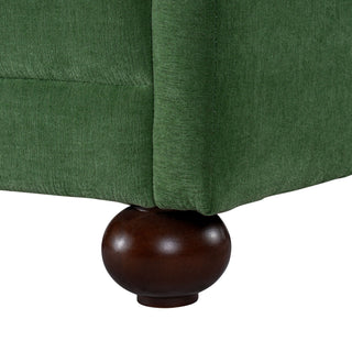3 Seater Sofa Upholstery With Square Arms, Living Room Couch