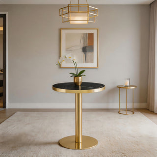Modern Round Bistro Table