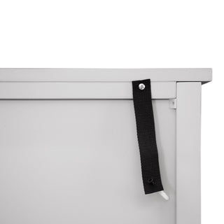 2 Door Cabinet, Suitable For Bedroom - Light Gray