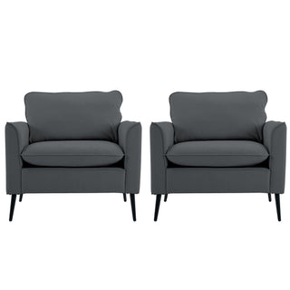 Nordic Retro Light Luxury Upholstered Sofa Chair