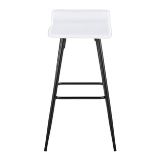 Ale - Contemporary Fixed-Height Bar Stool (Set of 2)