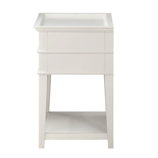 Carmona - 2 Drawer Tray Top Nightstand Pulls