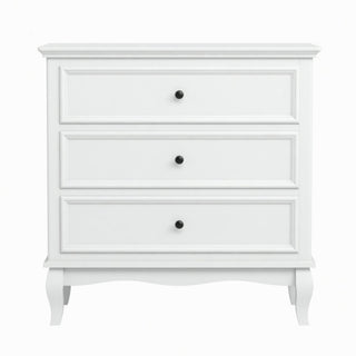 3 Drawer Dresser - White