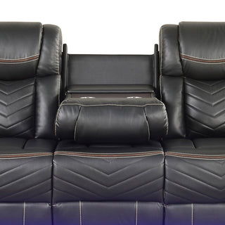 Challenger - LED Power Recliner Sofa