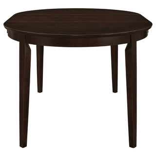Gianna - 5 Piece Dining Set With Oval Table And Side Chairs - Cappuccino
