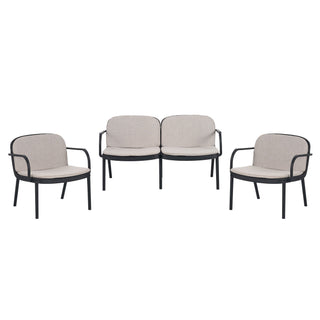 Luna - Outdoor Patio 3 Pieces Chat Set