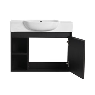 Freestanding Bathroom Vanity With Sink, Soft Close Door