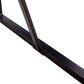 Modern Dining Table With Metal Legs For 4 - 6 Person