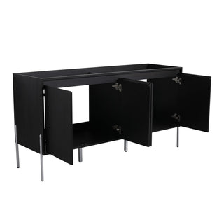 Freestanding Bathroom Vanity & Soft Close Cabinet Doors
