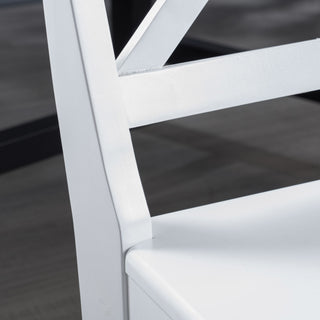 Plethora - Dining Chair With X Shaped Back (Set of 2)