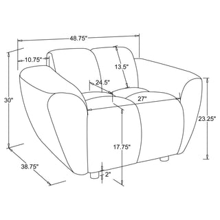 Tampa - Accent Chair - Greige