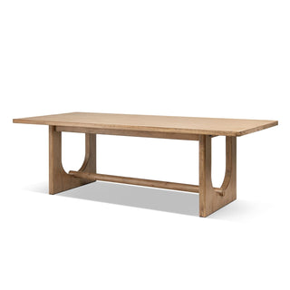 Turnkey - 8 Seater Dining Table - Antique Brown