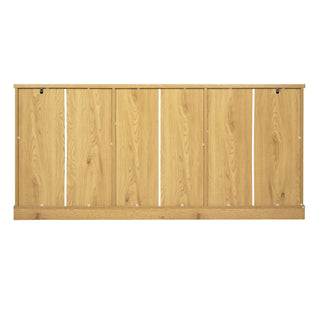 Sideboard Cabinet With 3 Drawers And 6 Arched Glass Doors