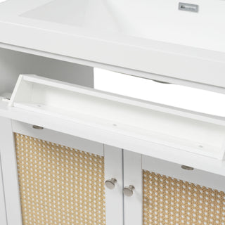 Bathroom Vanity With Double Sink, Large Storage Space