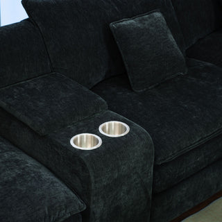 U Shaped Sectional Cloud Couch For Living Room