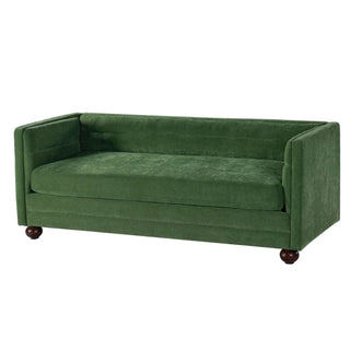 3 Seater Sofa Upholstery With Square Arms, Living Room Couch