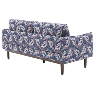 2 Seater Loveseat Sofa With Spacious Seating Area