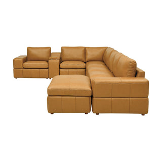 Modular Sectional With Large Square Arms, Custom Configuration