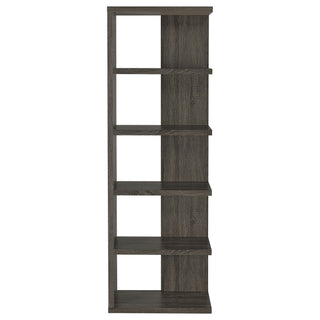 5 Shelf Bookcase - Gray
