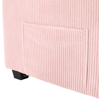 Sleeper Sofa Loveseat Sofa With Full Size Mattress, 2 USB Ports, 2 Cup Holders, 2 Side Pockets And Phone Holder