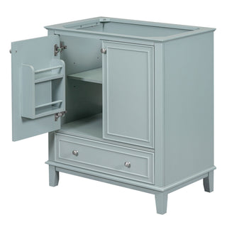Modern Bathroom Vanity Base Only With Doors And Drawer