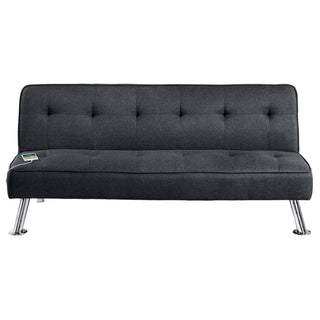 Tufted Sofa With USB Port For Living Room
