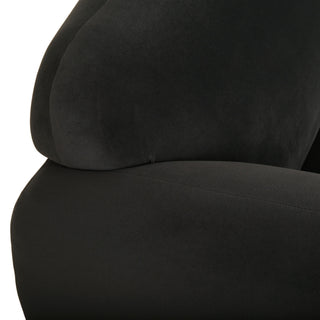Sway - Upholstered Loveseat With Wood Legs And Round Arms