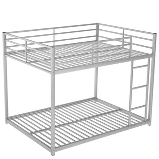 Metal Bunk Bed, Low Bunk Bed With Ladder