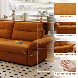 Sofa Bed With Convertible Design, Living Room Furniture