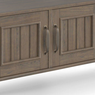 Lev - Console Table - Smoky Brown