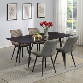 Tufted Swivel Side Chair (Set of 2) - Gray