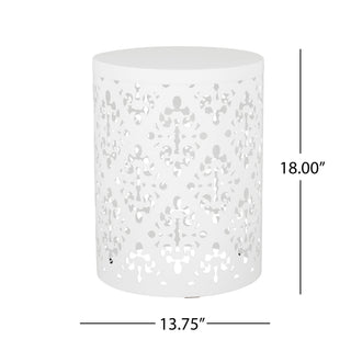 Outdoor Metal Modern Design End Table
