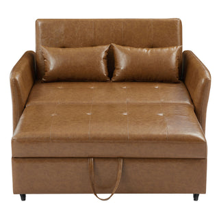 Convertible Sleeper Sofa Bed With 3 USB Ports