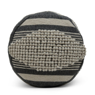 Diamond - Handcrafted Cylindrical Pouf