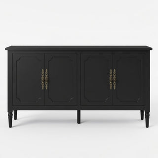 Vintage Buffet Cabinet With Adjustable Shelves
