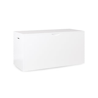 Toy Storage Organizer With Rolling Drawer, Chest With Wheels, Large Pull Out Bin For Nursery - White