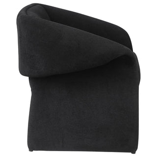 Mcdonald - Upholstered Sloped Arm Accent Chair - Black