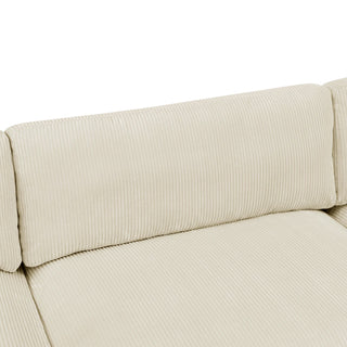 Modern Modular Sectional With Adjustable Back Support