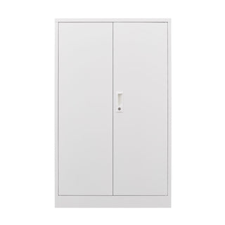 Metal Storage Cabinet With Locking Doors And Adjustable Shelf, Folding Filing Storage Cabinet, Folding Storage Locker Cabinet For Home Office, School, Garage