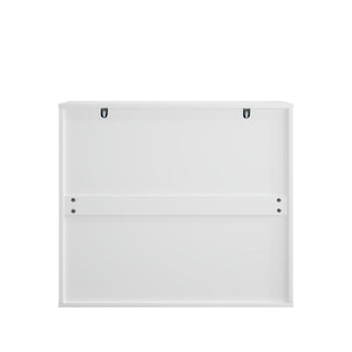 Kitchen Storage Cabinet With Double Doors, Adjustable Shelves, Sideboard Buffet For Dining Room - White