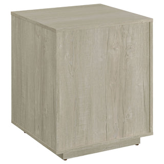 Loomis - 3 Drawer Home Office File Cabinet - White / Gray