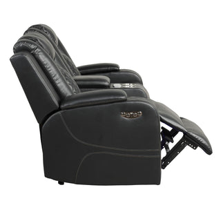 Benz - Power Recliner Set With LED Lighting And USB Charging