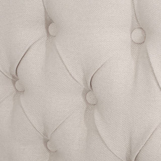 Cumulus - Fully Upholstered Fabric Queen Bed Set - Ivory